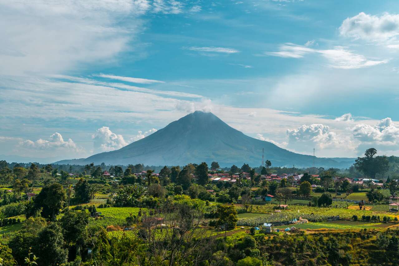 Berastagi highlands